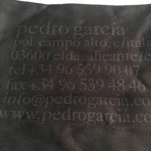 Pedro Garcia Black Dust Bag 14x8” Shoes Travel